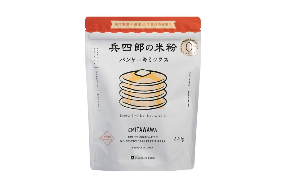 兵四郎の米粉パンケーキミックス